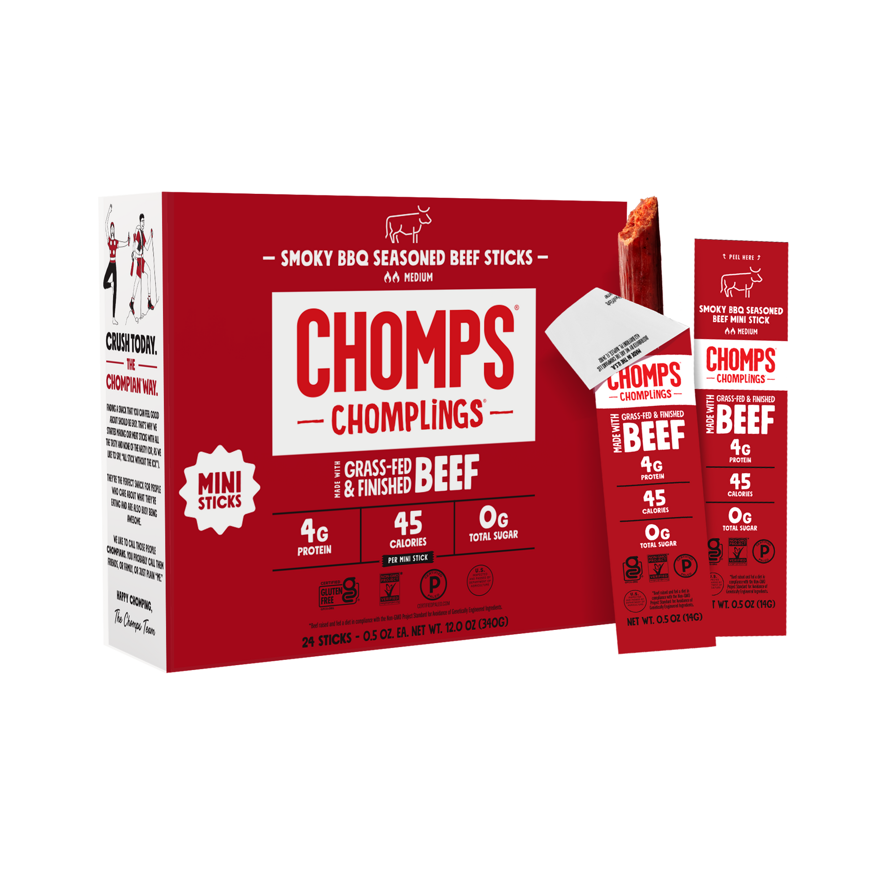 Smoky BBQ Beef Chomplings - Active Stock