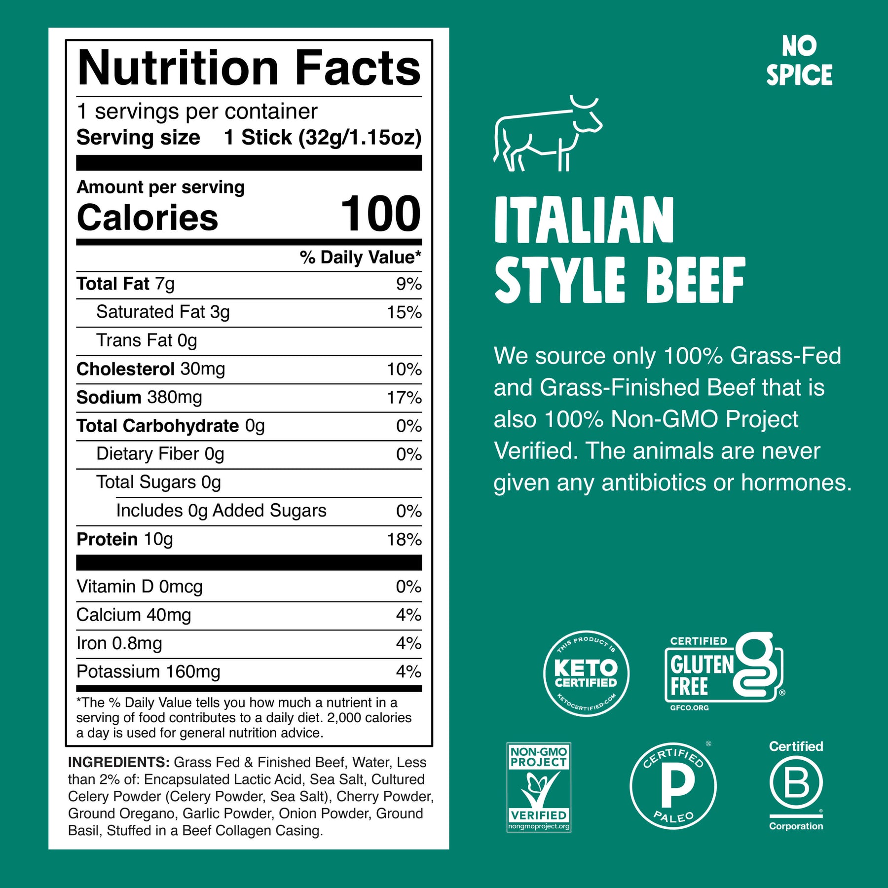 Italian Style Beef - Outdoor Carry