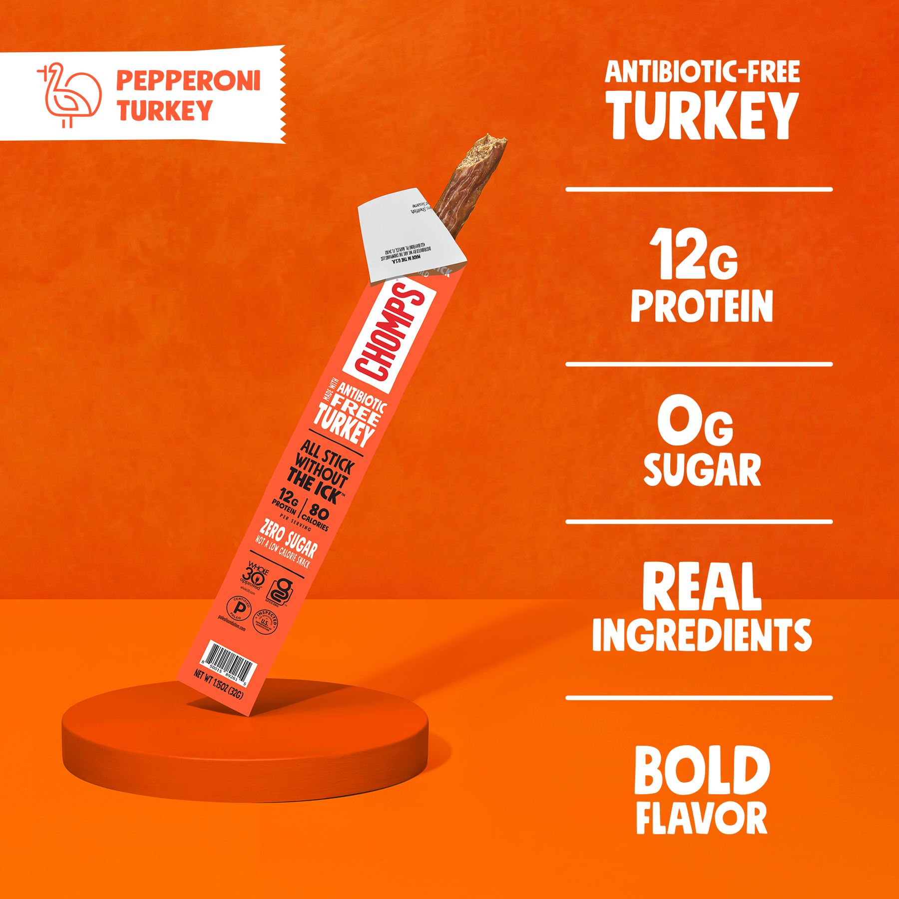 Pepperoni Seasoned Turkey - Outdoor Carry