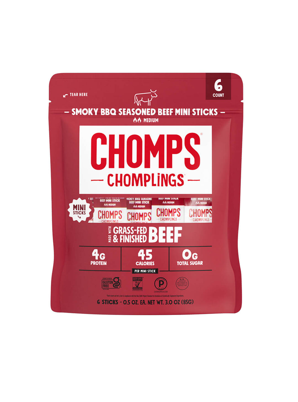 6 ct. Smoky BBQ Beef Chomplings - Premium Bundle Favorite
